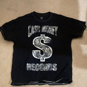 Oversized Cash Money Records T shirt Size Medium